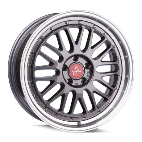 Keskin Tuning KT22 Titan Grey Lip Polish 8,5×19 5×112 ET30 CB72,6 60° 720 kg KT228519511230TGLP