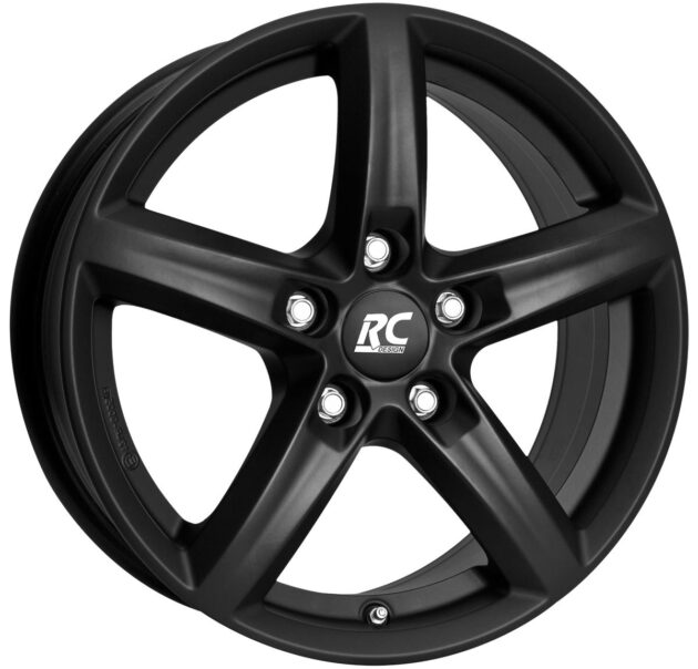 RC Design RC24 Schwarz Klar Matt (SKM) 6,5x16 5x112 ET33 CB57,1 R14 710 kg 483305