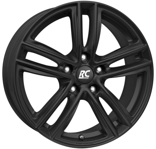 RC Design RC27 Schwarz Klar Matt (SKM) 8x18 5x112 ET48 CB66,6 R14 680 kg 312021