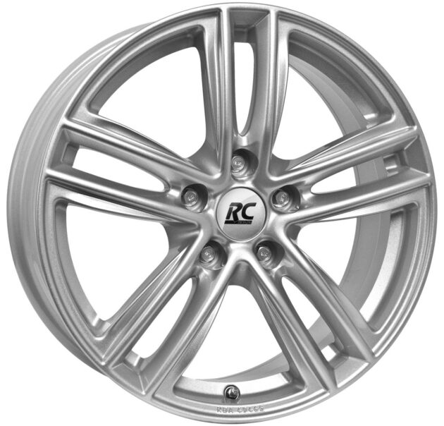 RC Design RC27 Kristallsilber (KS) 7,5x17 5x114.3 ET46 CB67,1 60° 760 kg 309489