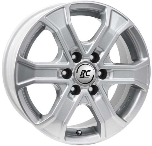 RC Design RC31 Kristallsilber (KS) 8x18 6x130 ET55 CB84,1 60° 1200 kg 363993