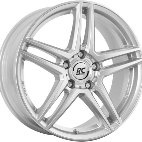 RC Design RCD17 Kristallsilber (KS) 6,5×17 5×112 ET38 CB66,6 R14 740 kg 327896