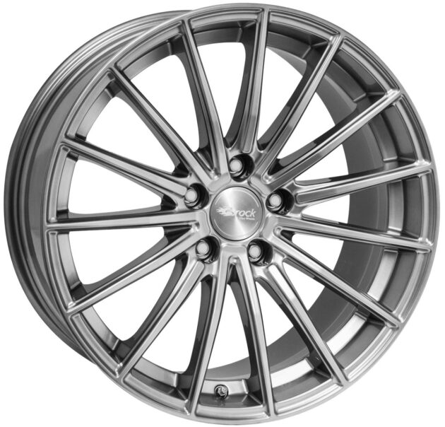 Brock B36 Hyper Silber (HS) 7,5x17 5x114.3 ET46 CB72,6 60° 750 kg 304682