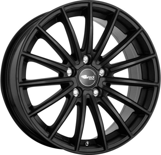 Brock B36 Satin Black Matt (SBM) 7,5x17 5x114.3 ET46 CB72,6 60° 750 kg 327216