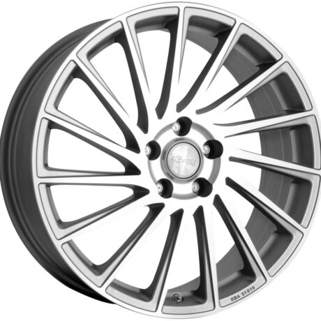 Brock B39 Ferric Grey Voll-Poliert (FGVP) 7,5×18 4×100 ET38 CB63,4 60° 660 kg 323249