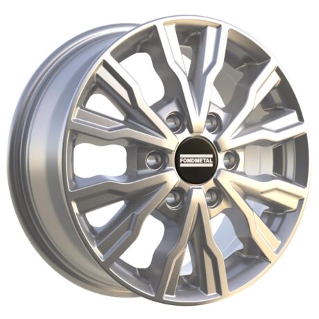 Fondmetal PRO2 Glossy Silver 7×17 6×120 ET48 CB74,5 60° 1250 kg RF19902