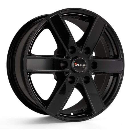 Avus AC-V61 Black 6,5×16 6×120 ET50 CB74,5 60° 1300 kg V61065166120050745C0