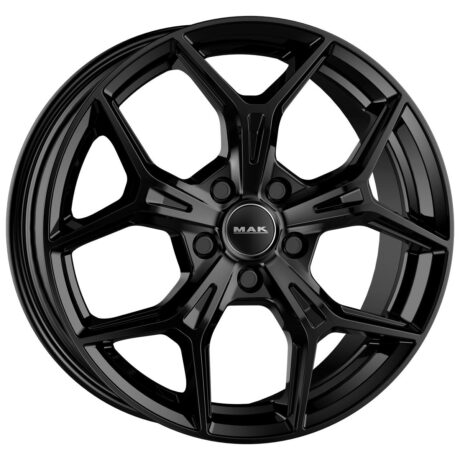 MAK Epica Gloss Black 6,5×17 5×100 ET39 CB57,1 R13 810 kg F6570PIGB39PE2X