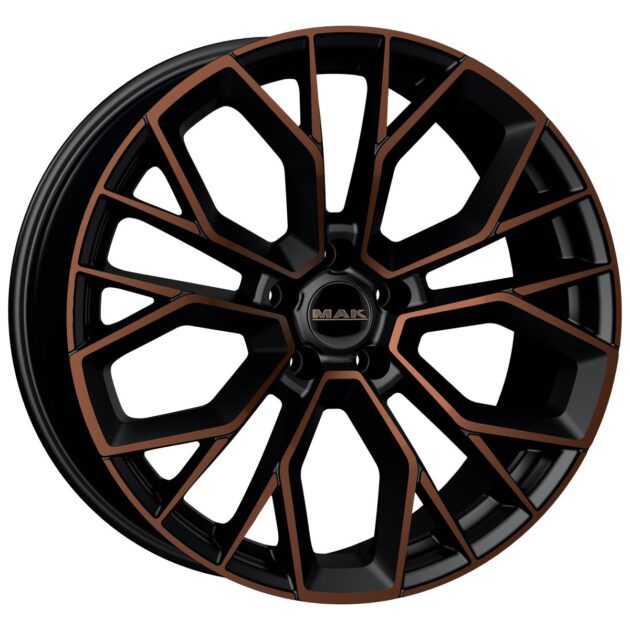 MAK Stilo Black & Bronze 7,5x18 5x112 ET50 CB76,0 60° 800 kg F7580TSBB50VK2