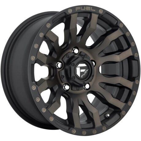 Fuel D674 Blitz Matte Black Double Dark Tint 9×18 6×139.7 ET20 CB106,0 60° 1133 kg D67418908457