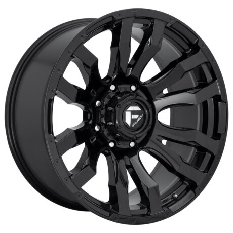 Fuel D675 Blitz Gloss Black 9×17 5×127 ET1 CB71,5 60° 1133 kg D67517907550