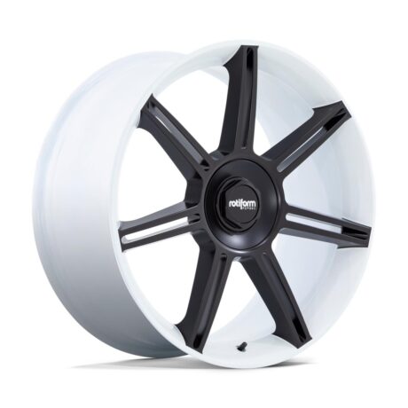 Rotiform Fra Gloss White With Matte Black Spokes 10×22 5×130 ET56 CB71,5 907 kg R908221063+56