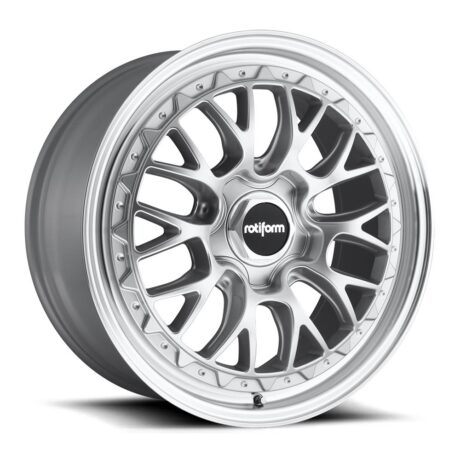 Rotiform R155 Lsr Gloss Silver Machined 8,5×18 5×112 ET45 CB66,6 60° 725 kg R1551885F8+45