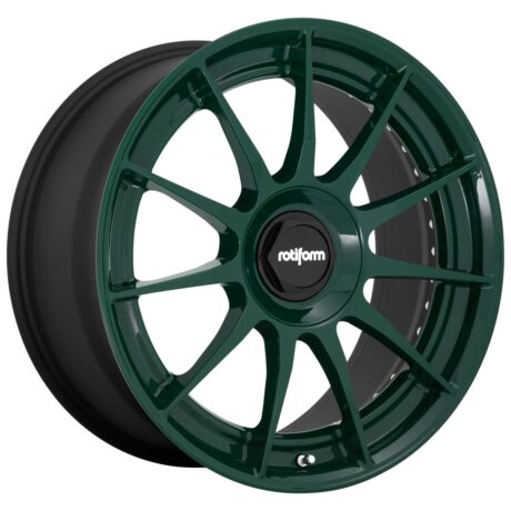 Rotiform R168 Dtm satin black 8×17 5×114.3 ET40 CB72,6 (PCD2: 5×108) 60° 725 kg R168178002+40