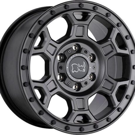 Black Rhino Midhill Matte Gunmetal W/ Black Bolts 8×17 5×160 ET45 CB65,1 60° 1496 kg 1780MHL455160G65