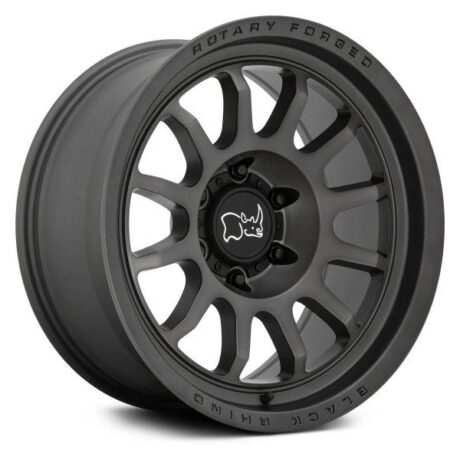 Black Rhino Rapid Matte Brushed Gunmetal 8,5×20 6×114.3 ET0 CB76,1 60° 1111 kg 2085RPD006114G76A