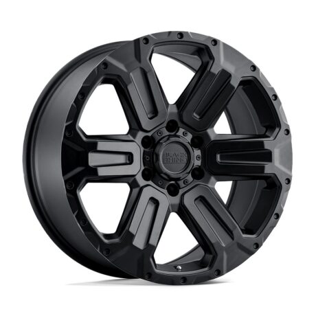 Black Rhino Wanaka Matte Black 8,5×17 5×127 ET35 CB71,5 60° 1020 kg 1785WKA355127M71