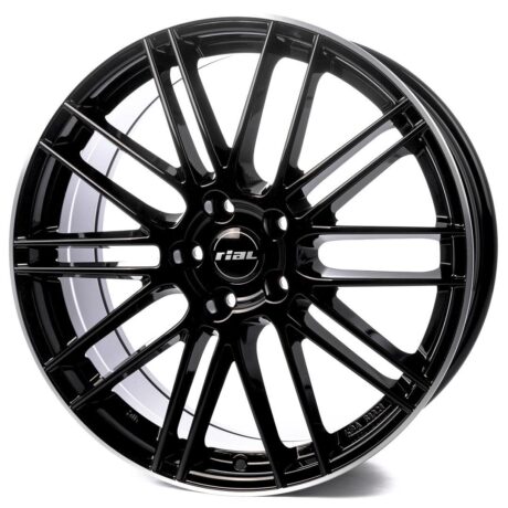 Rial Kibo diamond-black polished lip 8×19 5×108 ET45 CB63,4 60° 740 kg KIB80945F53-2