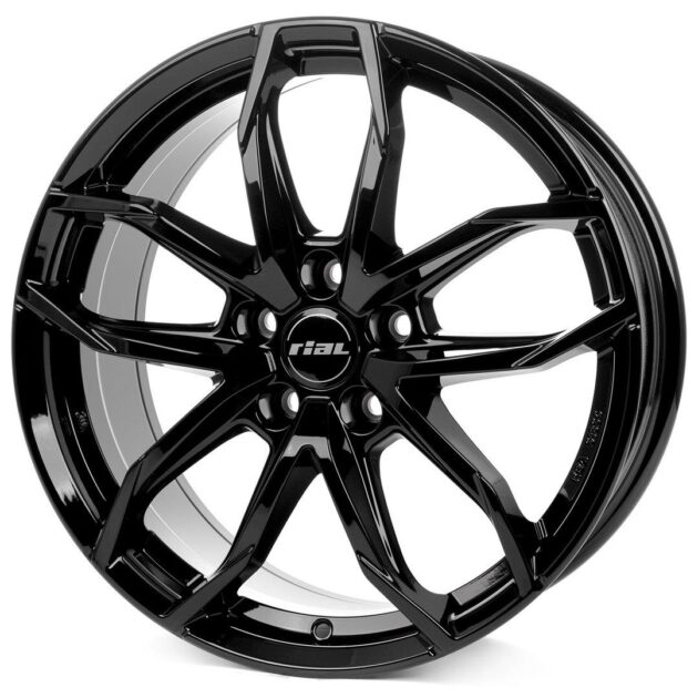 Rial Lucca diamond-black 6,5x16 5x114.3 ET38 CB70,1 60° 735 kg LUC65638B82-6