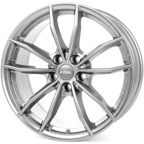 Rial X12 metal-grey 7×16 5×112 ET48 CB57,1 R13 730 kg X12-70648V27-9