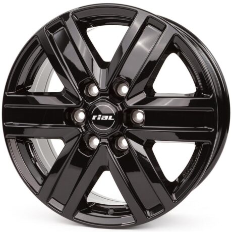 Rial Transporter diamond-black 7×17 6×114.3 ET22 CB66,1 60° 1160 kg TP70722X32-6