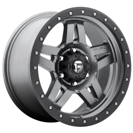 Fuel D558 Anza Matte Gun Metal Black Bead Ring 8,5×17 6×139.7 ET6 CB108,0 60° 1133 kg D55817858350