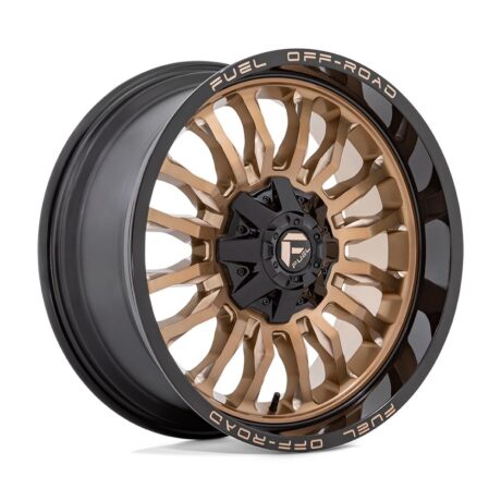 Fuel D797 Arc Platinum Bronze With Black Lip 10×20 6×139.7 ET-18 CB106,0 (PCD2: 6×135) 60° 1133 kg D79720009847