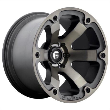 Fuel D564 Beast Matte Black Double Dark Tint 9×17 5×127 ET-12 CB78,1 60° 1133 kg D56417907345