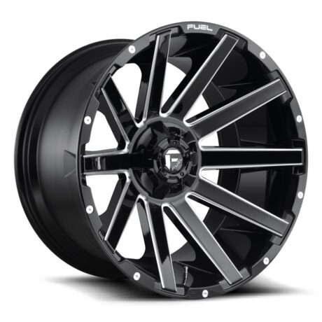 Fuel D615 Contra Gloss Black Milled 10×22 6×139.7 ET-19 CB106,0 (PCD2: 6×135) 60° 1133 kg D61522009846