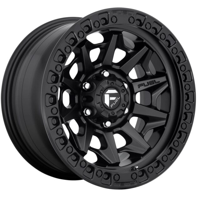 Fuel D694 Covert Matte Black 9x17 5x127 ET1 CB71,5 60° 1133 kg D69417907550