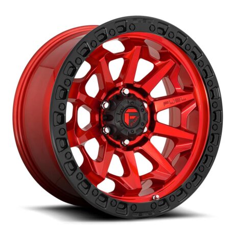 Fuel D695 Covert Candy Red Black Bead Ring 9×17 6×139.7 ET1 CB106,0 60° 1133 kg D69517908450