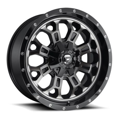 Fuel D561 Crush Gloss Machined Double Dark Tint 9×17 5×114.3 ET-12 CB78,1 (PCD2: 5×127) 60° 1133 kg D56117902645