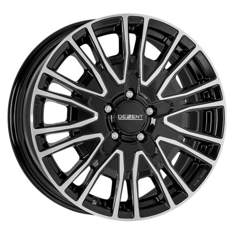 Dezent KE dark Black/polished 6,5×16 5×114.3 ET48 CB66,1 60° 1200 kg TKEZ0BP48