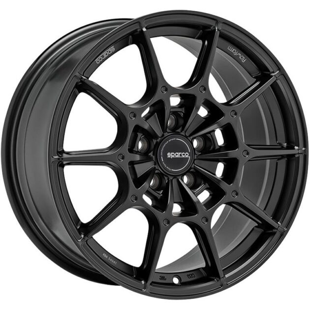 Sparco FF2 Matt Black 7,5x18 5x112 ET25 CB73,0 60° 580 kg W2910450153