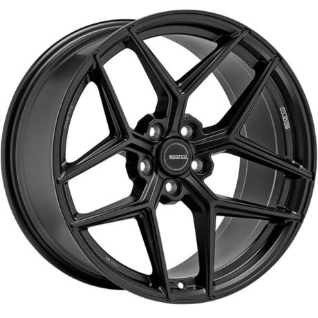 Sparco FF3 Matt Black 8×19 5×112 ET46 CB73,0 60° 550 kg W2910950053