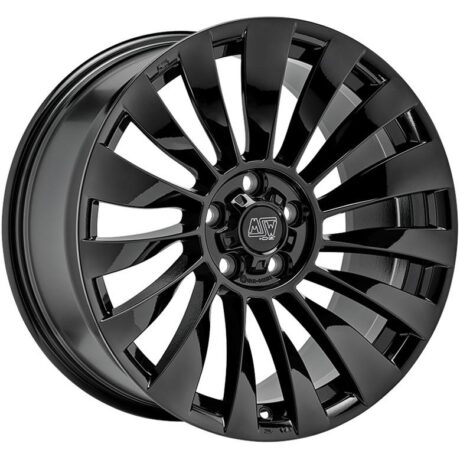 MSW 37T Gloss Black 9,5×20 5×114.3 ET45 CB64,1 60° 850 kg W19445001TC5