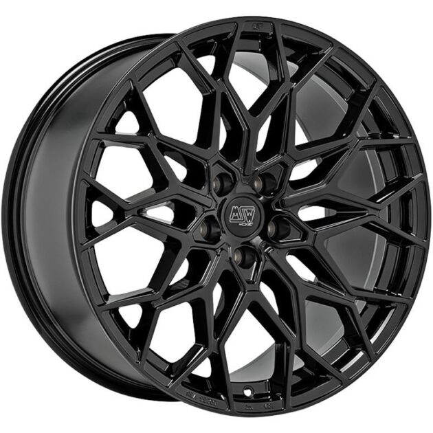 MSW 51 Gloss Black 9x20 5x110 ET29 CB65,1 60° 1050 kg W19430002C5