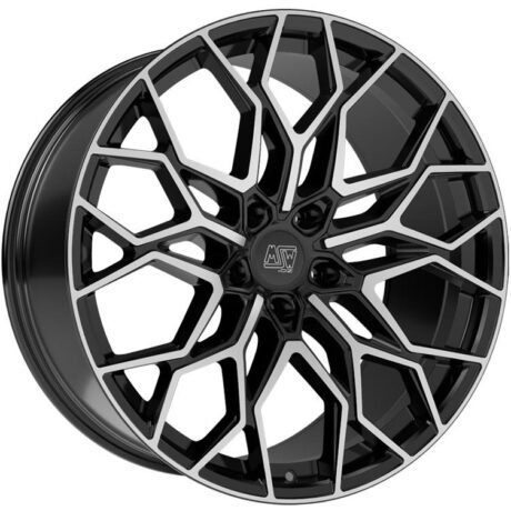 MSW 51 Gloss Black Full Polished 8,5×20 5×108 ET40 CB73,0 60° 850 kg W1942950056