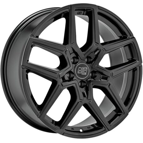 MSW 52 Gloss Black 8,5×20 5×120 ET43 CB72,6 60° 1150 kg W19428003C5