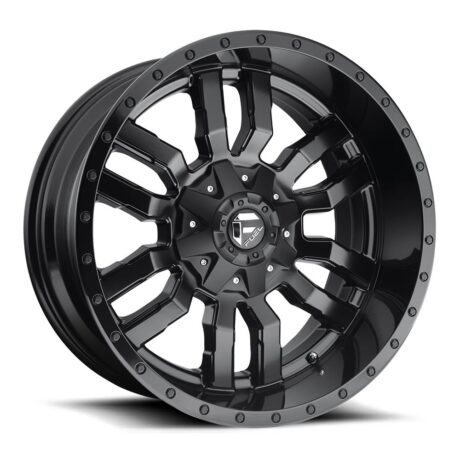 Fuel D596 Sledge Matte Black Gloss Black Lip 8×18 5×114.3 ET35 CB72,6 (PCD2: 5×120) 60° 952 kg D59618805259