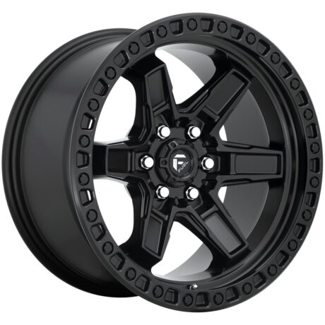 Fuel D697 Kicker Matte Black 9×17 6×139.7 ET1 CB106,0 60° 1043 kg D69717908450