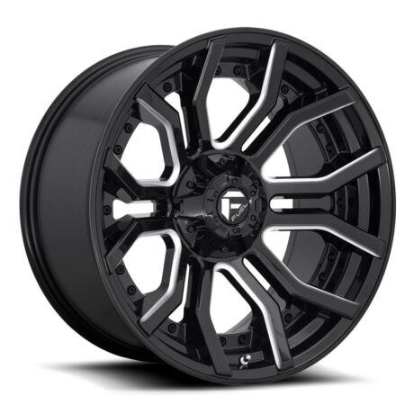 Fuel D711 Rage Gloss Black Milled 9×20 6×139.7 ET1 CB106,0 (PCD2: 6×135) 60° 1133 kg D71120909850