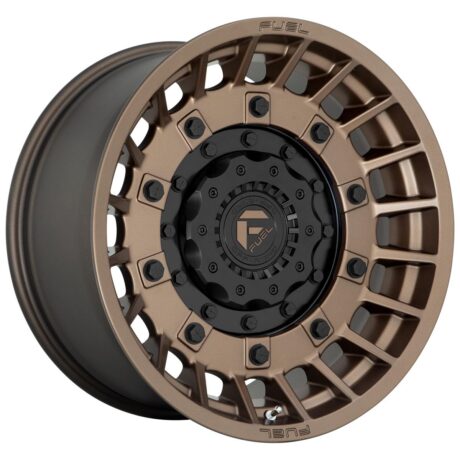 Fuel D725 Militia Matte Bronze & Black 9×17 6×139.7 ET1 CB106,0 (PCD2: 6×135) 60° 1133 kg D72517909850