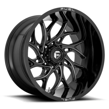 Fuel D741 Runner Gloss Black Milled 10×22 6×139.7 ET-18 CB106,0 60° 1133 kg D74122008447