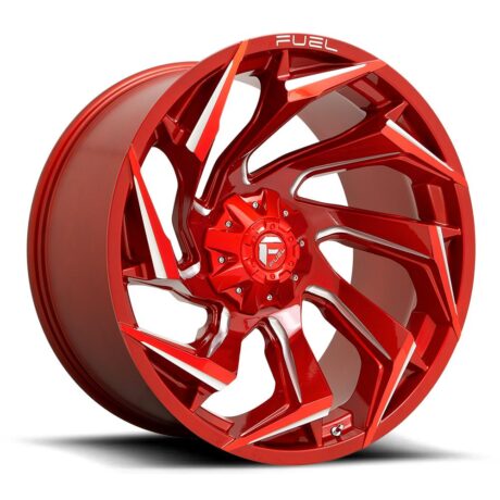 Fuel D754 Reaction Candy Red Milled 9×20 6×139.7 ET1 CB106,0 (PCD2: 6×135) 60° 1133 kg D75420909850