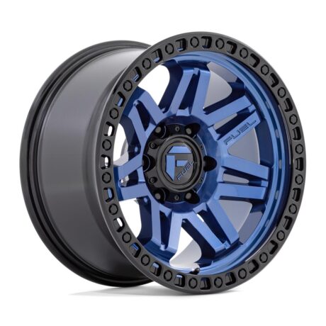 Fuel D813 Syndicate Dark Blue With Black Ring 9×17 6×139.7 ET-12 CB106,0 60° 1133 kg D81317908445