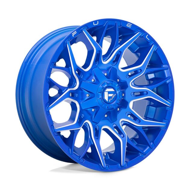 Fuel D770 Twitch Anodized Blue Milled 10x20 6x139.7 ET-18 CB106,0 (PCD2: 6x135) 60° 1133 kg D77020009847