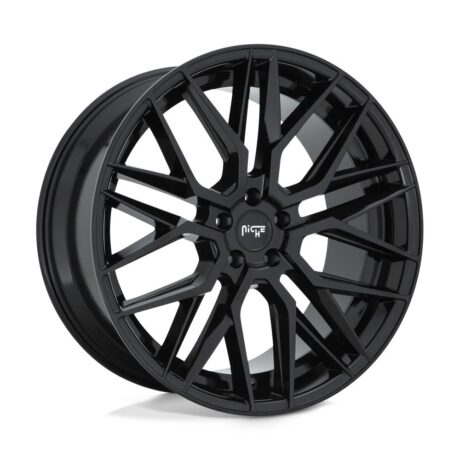 Niche M224 Gamma Gloss Black 9×22 5×114.3 ET38 CB72,6 60° 907 kg M224229065+38