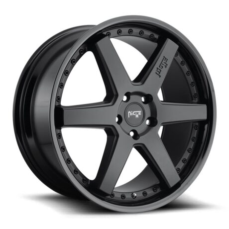 Niche M192 Altair Gloss Black Matte Black 8,5×19 5×114.3 ET35 CB72,6 60° 816 kg M192198565+35