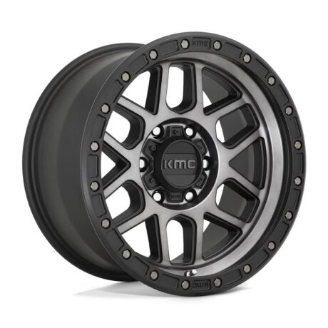 KMC KM544 Mesa Satin Black With Gray Tint 9×17 5×127 ET-12 CB71,5 60° 1133 kg KM54479050412N